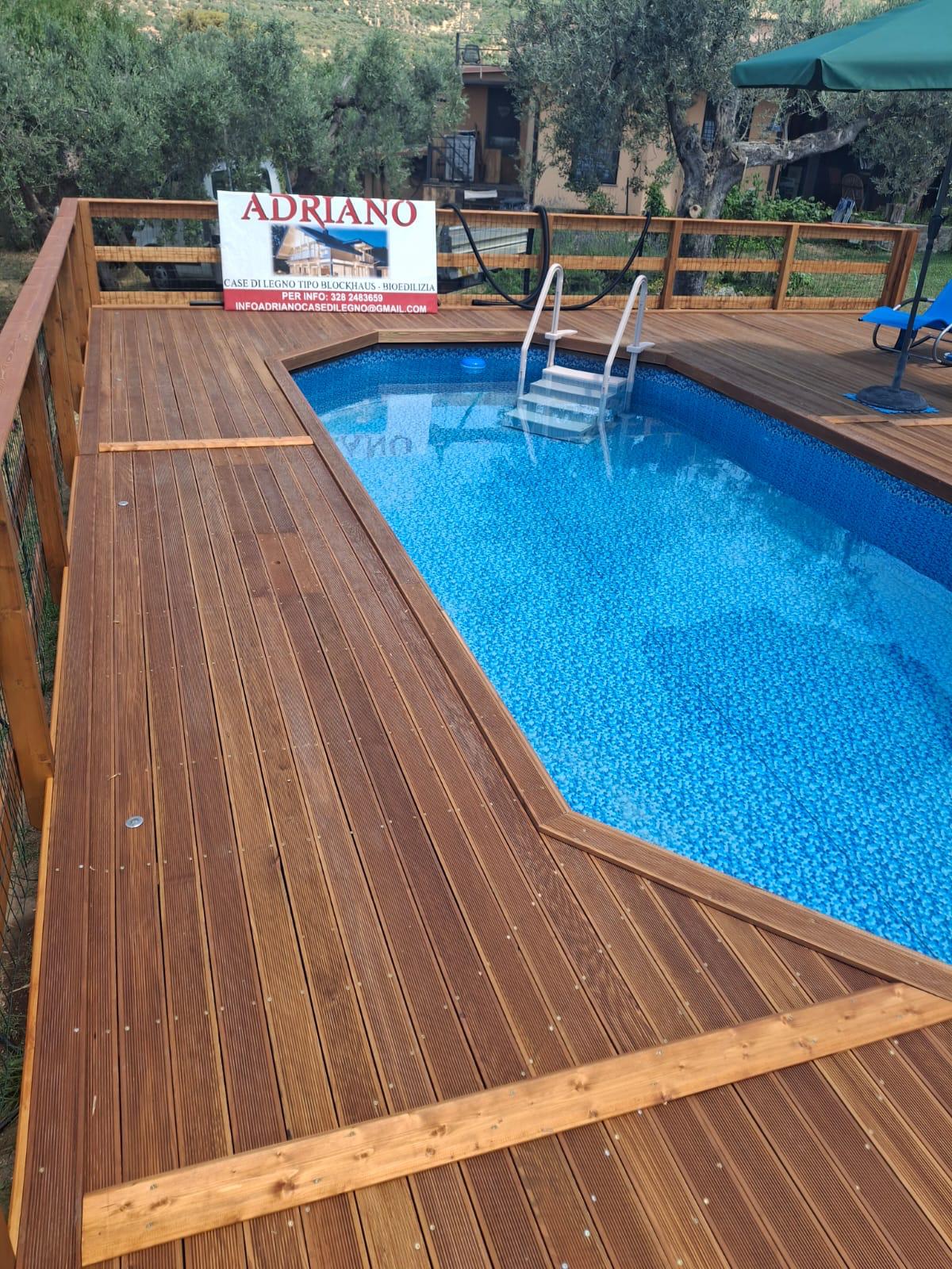 piscine in legno roma